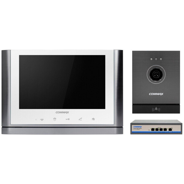 Комплект видеодомофона Commax CIOT-1020M + CIOT-D20M (A) c коммутатором на 4 порта White
Комплект видеодомофона Commax CIOT-1020M + CIOT-D20M (A) c коммутатором на 4 порта White