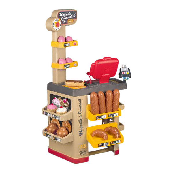 Игровой набор Smoby Toys Пекарня Багеты и Круассаны с электронной кассой и аксессуарами (350220)
Игровой набор Smoby Toys Пекарня Багеты и Круассаны с электронной кассой и аксессуарами (350220)