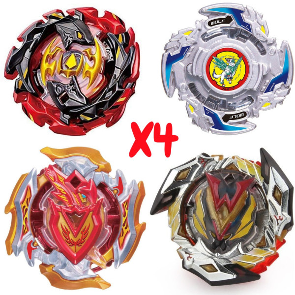 Набор волчков BEYBLADE Волчок Forneus VS Valkyrie VS Achilles VS Wolborg В-121 4 сезон с пусковыми устройствами (SUN90155)
Набор волчков BEYBLADE Волчок Forneus VS Valkyrie VS Achilles VS Wolborg В-121 4 сезон с пусковыми устройствами (SUN90155)