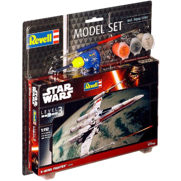 Сборная модель-копия Revell набор Звёздный истребитель X-крыл уровень 3 масштаб 1:112 (RVL-63601)
Сборная модель-копия Revell набор Звёздный истребитель X-крыл уровень 3 масштаб 1:112 (RVL-63601)