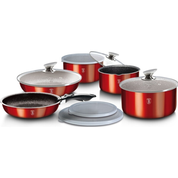 Набор посуды 12 предметов Berlinger Haus Metallic Line BURGUNDY Edition BH-1674 с трехслойным дном, 35% энергосбережения
Набор посуды 12 предметов Berlinger Haus Metallic Line BURGUNDY Edition BH-1674 с трехслойным дном, 35% энергосбережения
