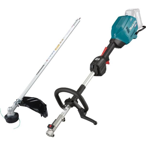 Многофункциональный садовый инструмент Makita XGT 40 V MAX UX01GZ + насадка коса EM406M
Многофункциональный садовый инструмент Makita XGT 40 V MAX UX01GZ + насадка коса EM406M