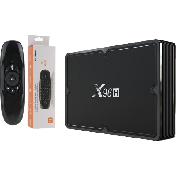 Медиаплеер Core Tech X96H 4гб 32Гб Allwinner H603 DDR3 Андроид 9 Смарт ТВ Приставка + C120 Аэро пульт с клавиатурой на аккумуляторе
Медиаплеер Core Tech X96H 4гб 32Гб Allwinner H603 DDR3 Андроид 9 Смарт ТВ Приставка + C120 Аэро пульт с клавиатурой на аккумуляторе