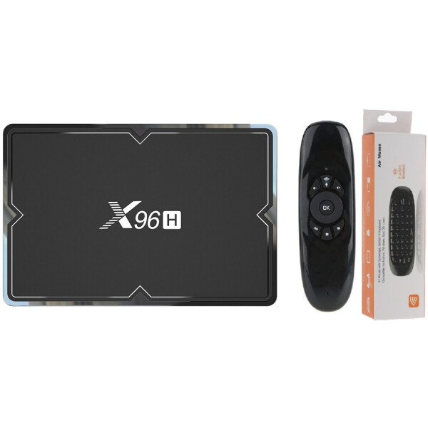 Приставка Smart TV Медиаплеер Core Tech X96H 4гб 64Гб Allwinner H603 DDR3 Андроид 9 Приставка + C120 Аэро пульт с клавиатурой на аккумуляторе
Приставка Smart TV Медиаплеер Core Tech X96H 4гб 64Гб Allwinner H603 DDR3 Андроид 9 Приставка + C120 Аэро пульт с клавиатурой на аккумуляторе