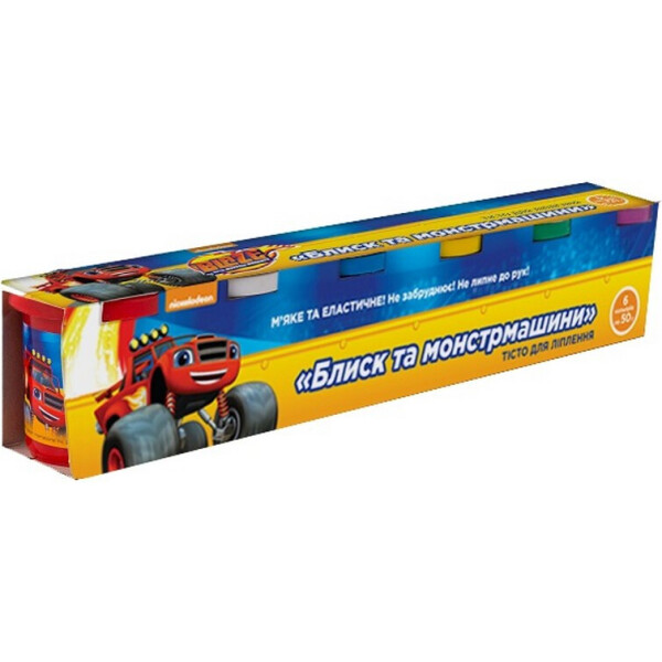 Тесто для лепки Blaze and the Monster Machines Вспыш и монстрмашины 6 баночек по 50 г (120807)
Тесто для лепки Blaze and the Monster Machines Вспыш и монстрмашины 6 баночек по 50 г (120807)