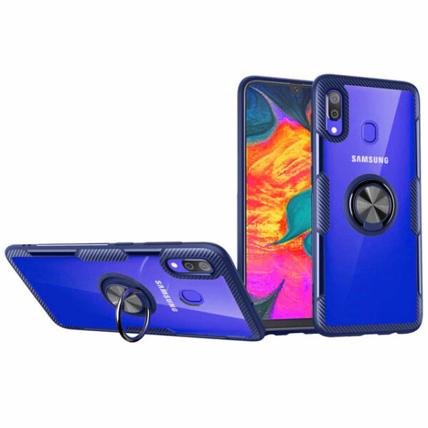 TPU+PC Deen CrystalRing под магнитный держатель для Samsung Galaxy A20 / A30 (Бесцветный / Синий) (746669)
TPU+PC Deen CrystalRing под магнитный держатель для Samsung Galaxy A20 / A30 (Бесцветный / Синий) (746669)