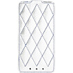 Vetti Craft Slim Flip Lenovo A390 Diamond Series White