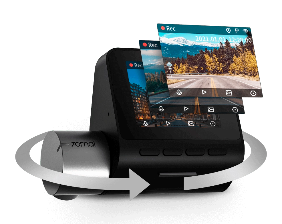 Фото 70mai Dash Cam Pro Plus+ A500S