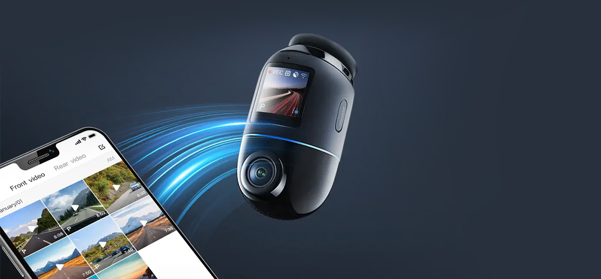 Відеореєстратор 70mai Dash Cam X800 Omni 128GB Black купити в АЛЛО