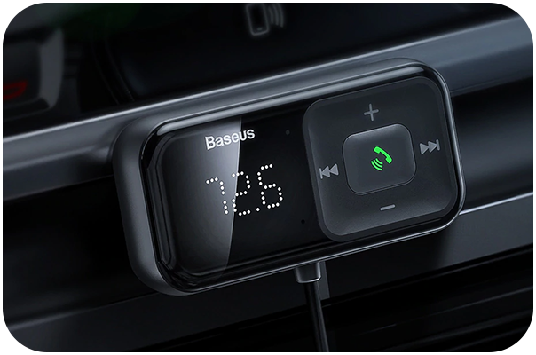 Фото 2 Baseus T typed S-16 wireless MP3 car charger