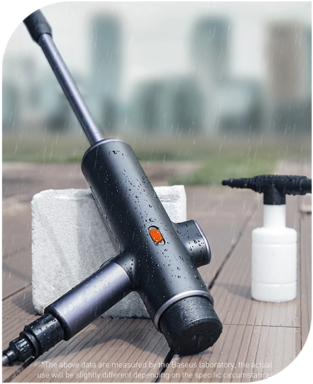 Фото 6 Минимойка Baseus Dual Power Portable Electric Car Wash Spray Nozzle