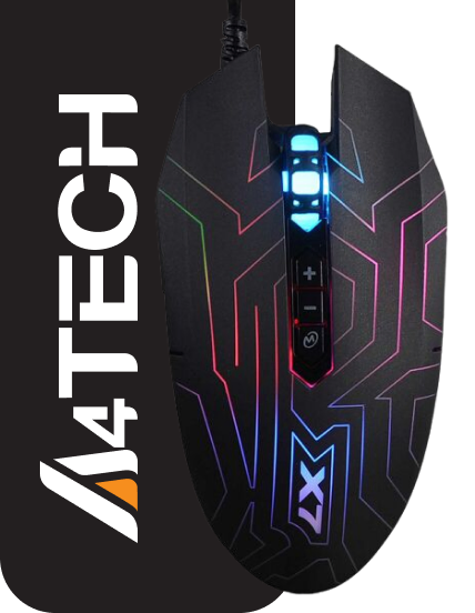 A4-Tech X77 Oscar Neon Black