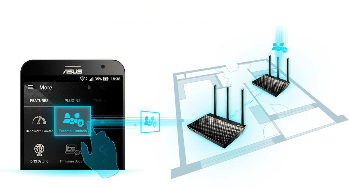 Фото 5 ASUS RT-AC67U AiMesh