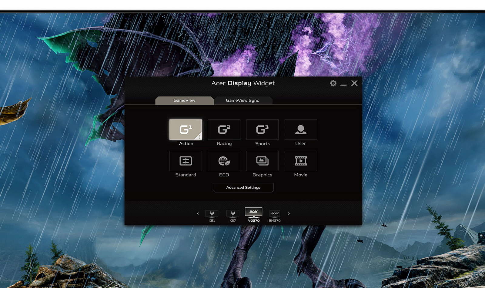 Фото 8 Acer VG270 (UM.HV0EE.001)