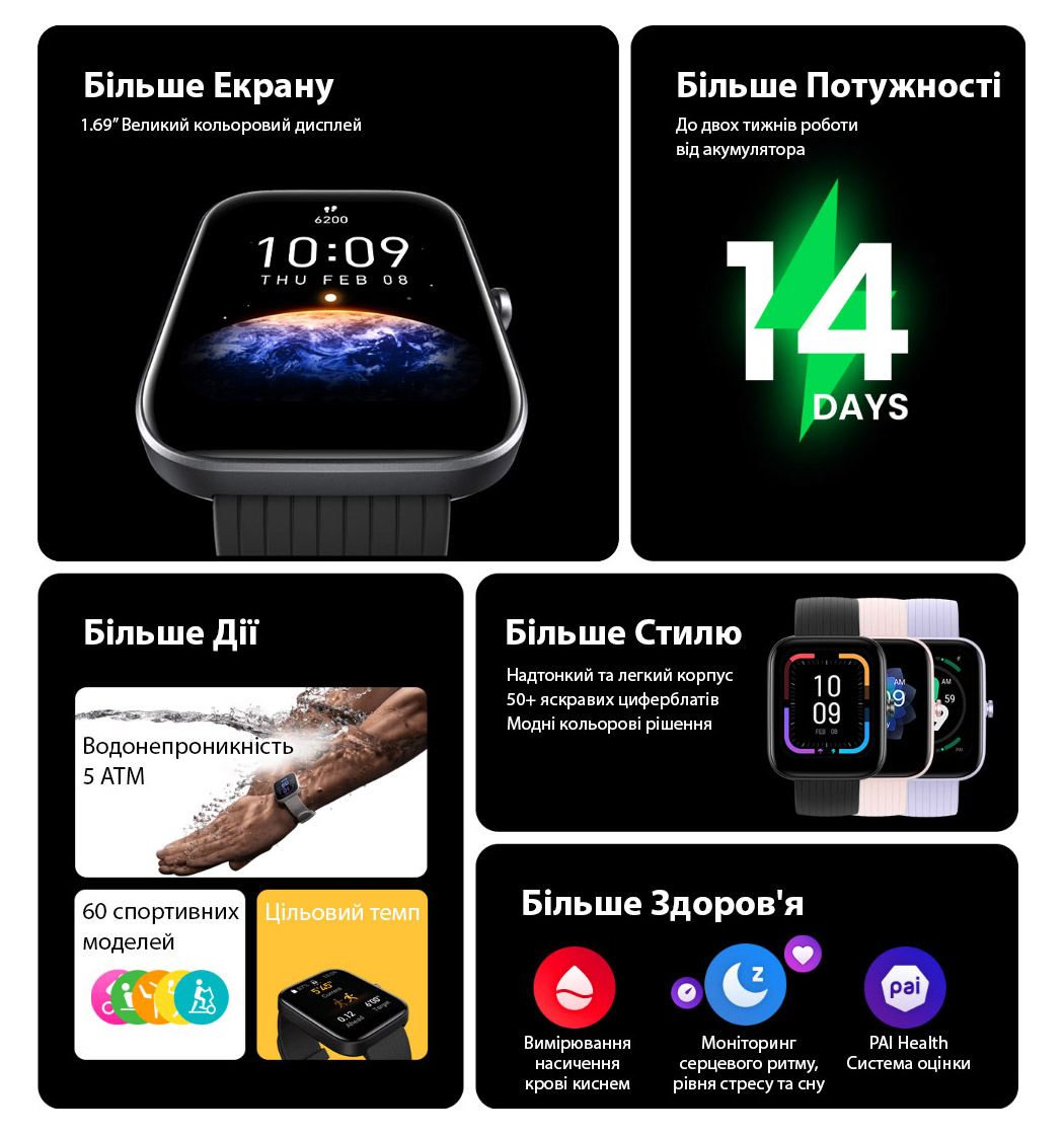 Фото 1-1 Amazfit Bip 3