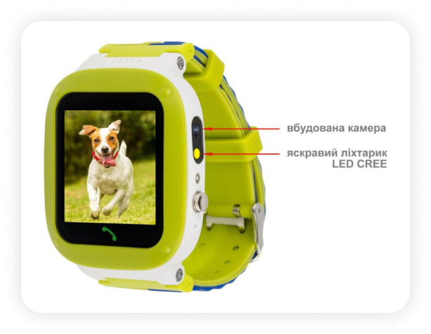 Фото 4 AmiGo GO004 Splashproof Camera+LED Green