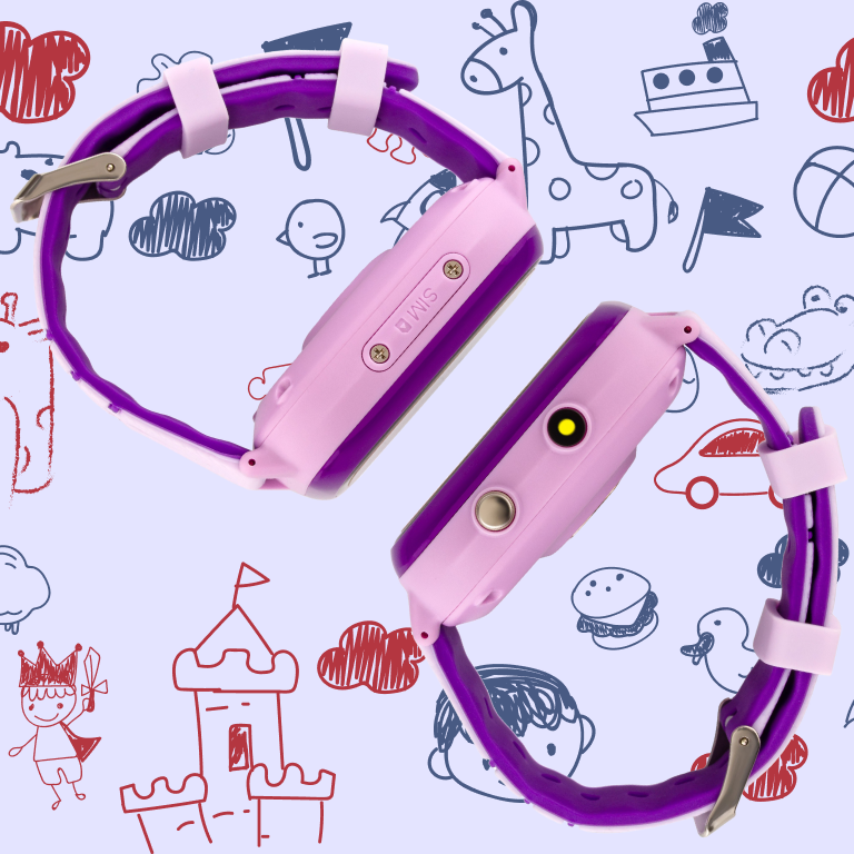 Фото 2 Смарт-часы AmiGo GO005 4G WIFI Thermometer