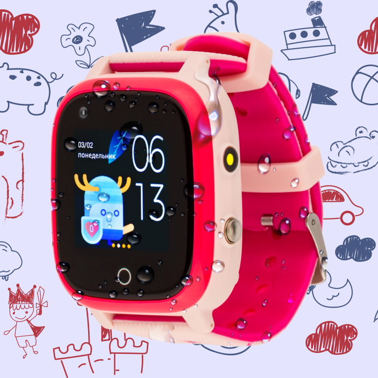 Фото 4 Смарт-часы AmiGo GO005 4G WIFI Thermometer