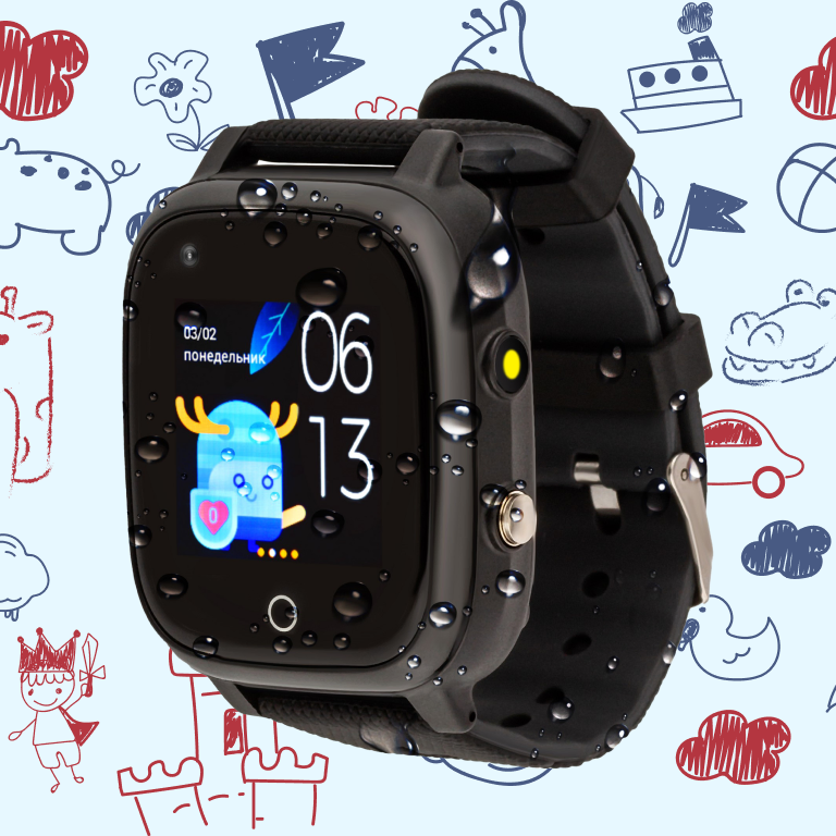 Фото 5 Смарт-часы AmiGo GO005 4G WIFI Thermometer