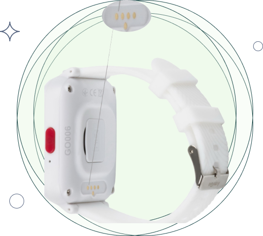Фото 4 Детские смарт-часы с видеозвонком AmiGo GO006 GPS 4G WIFI VIDEOCALL White