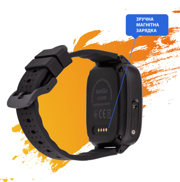 Фото 2 AmiGo GO008 MILKY GPS WIFI Black