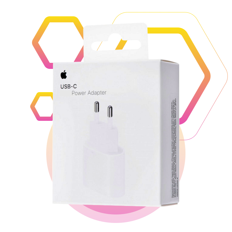 Фото 3 Apple 20W USB-C Power Adapter (MHJE3ZM/A) White