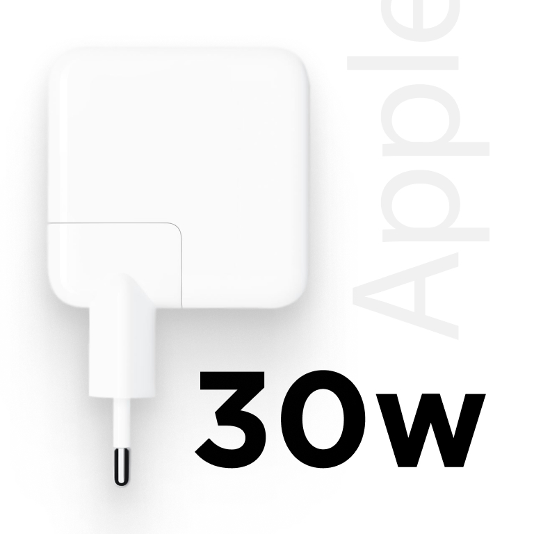 Зарядное устройство Apple 30W USB-C (MW2G3ZM/A) белый купить в