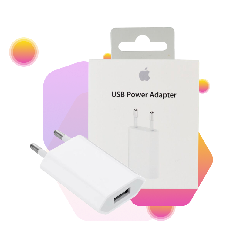 Фото 2 Apple 5W USB Power Adapter (MGN13ZM/A) White