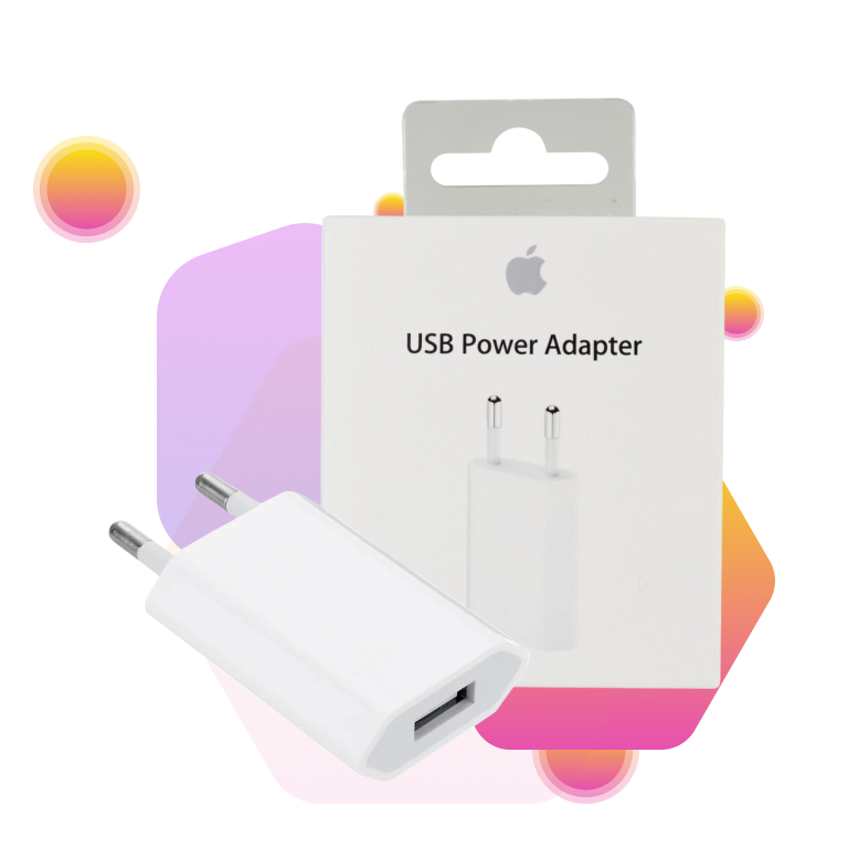 Фото 2 Apple 5W USB Power Adapter (MGN13ZM/A) White