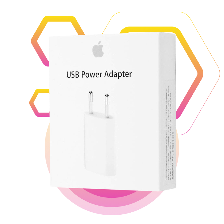 Фото 3 Apple 5W USB Power Adapter (MGN13ZM/A) White