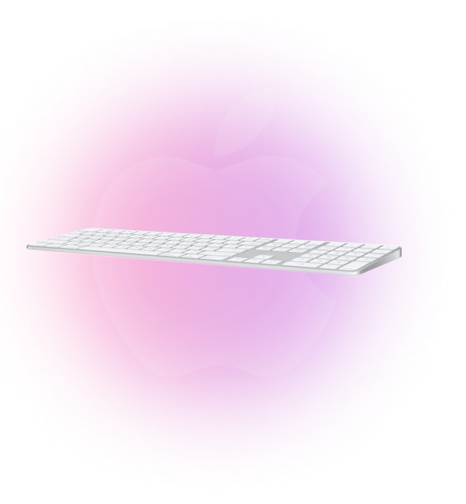 Фото 2 Клавіатура Apple Magic Keyboard TouchID+Numeric Keypad(MK2C3)