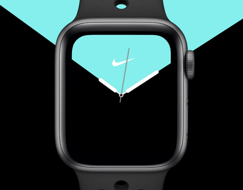 Смарт-часы Apple Watch Nike Series 5 GPS, 44mm Silver Aluminium