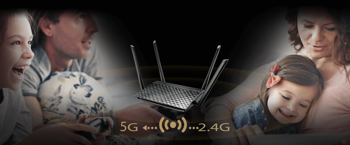 Asus RT-AC59U V2 WiFi 5 Внешняя
