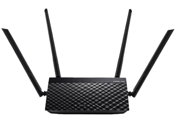 Wi-Fi Asus RT-AC750L 2,4 мГц Внешняя Fast Ethernet