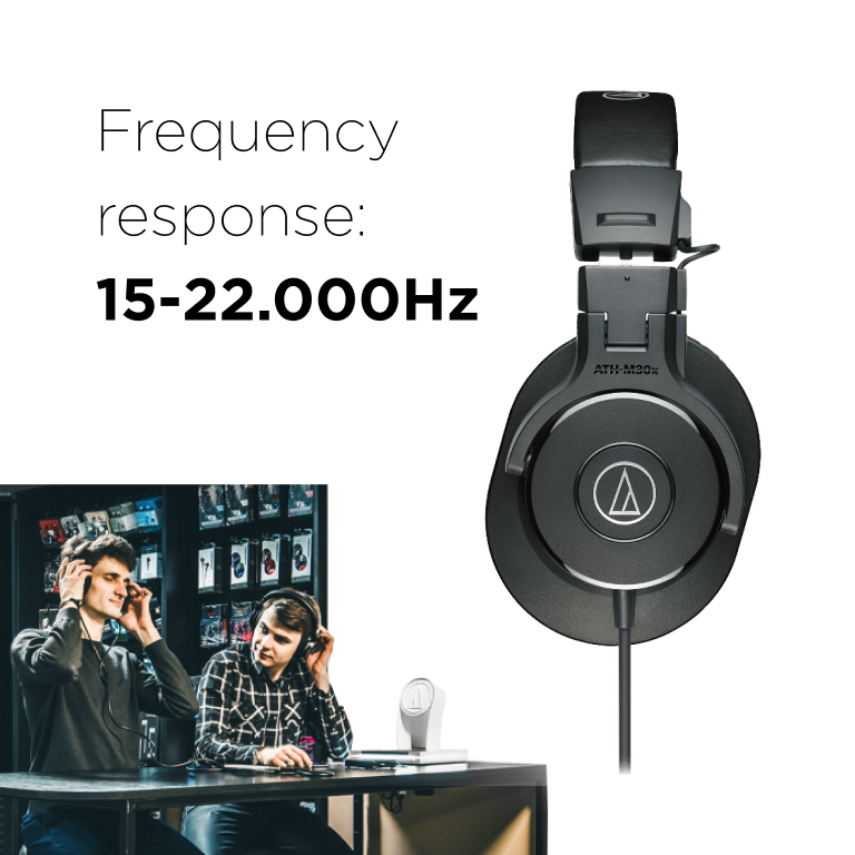 Фото 2 Audio Technica ATH M30X