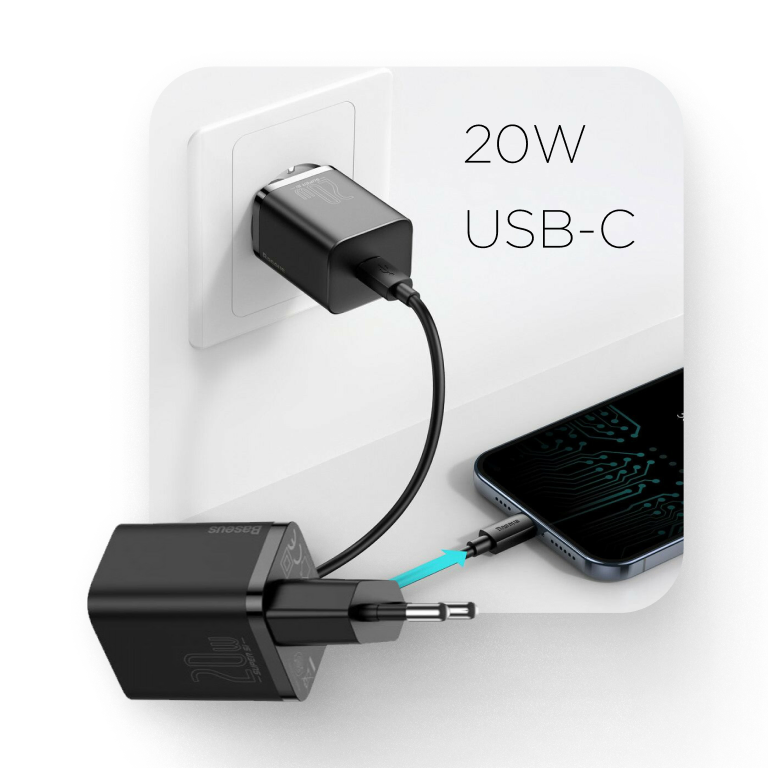 Фото 3 Baseus 20W Super Si USB