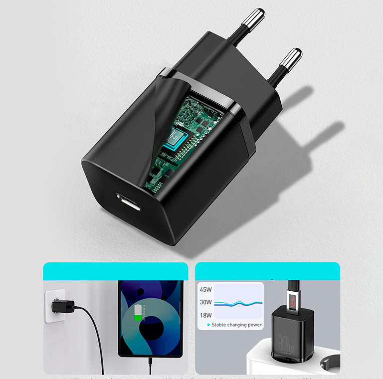 Фото 2 Baseus 30W Super Si