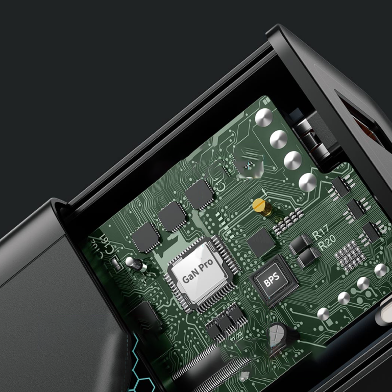 Фото 3 Зарядное устройство Baseus 65W GaN2 2C+U (CCGAN2P-B01) чрн