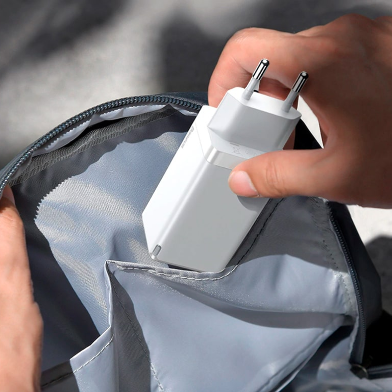 Фото 4 Зарядное устройство Baseus 65W GaN2 2C+U (CCGAN2P-B01) чрн