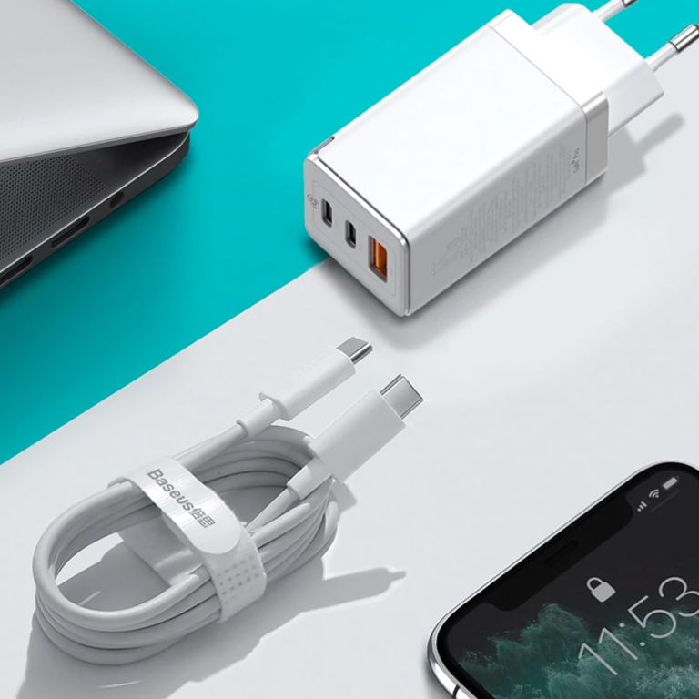 Фото 5 Зарядное устройство Baseus 65W GaN2 2C+U (CCGAN2P-B01) чрн