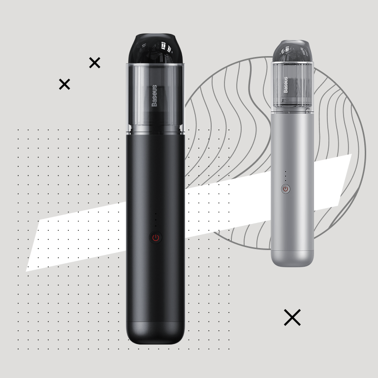 Фото 1 Baseus A3 Car Vacuum Cleaner( CRXCQA3-0S) Silver