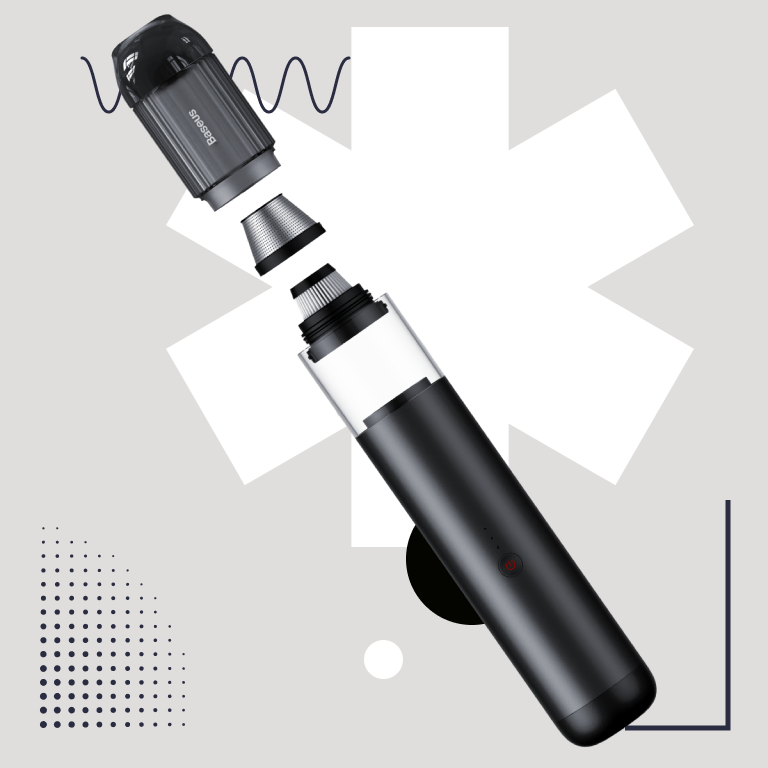 Фото 3 Baseus A3 Car Vacuum Cleaner( CRXCQA3-0S) Silver
