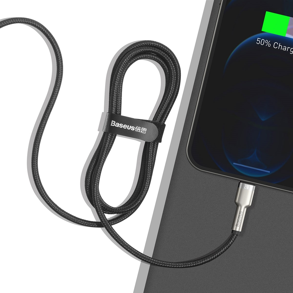 Фото 1 Baseus USB to Lightning 2.4A 1m