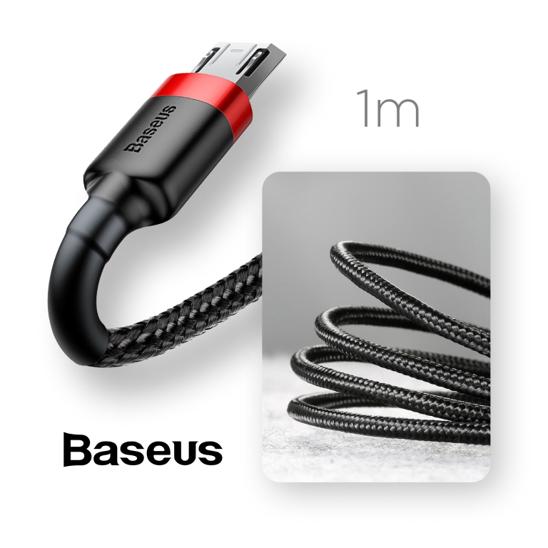 Фото 3 Baseus Cafule USB Micro 1м