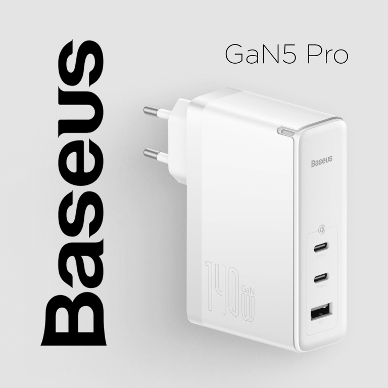 Фото 1 Baseus GaN5 Pro 2C