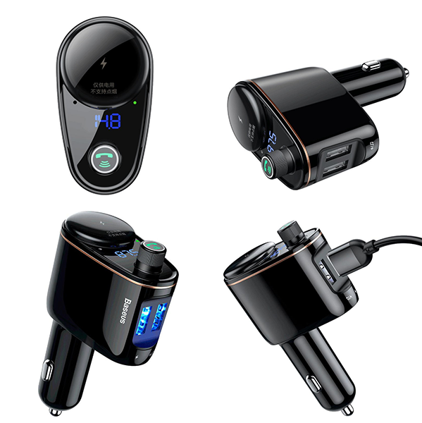 Фото 6 Baseus Locomotive Bluetooth MP3 Black (CCALL-RH01)