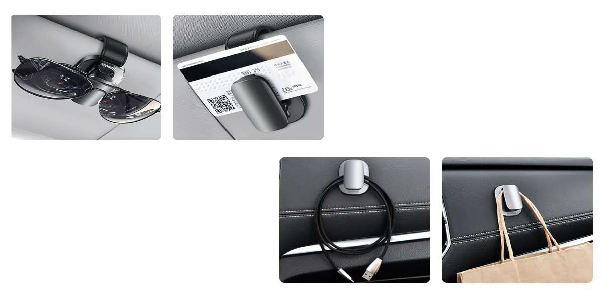 Фото 2 Baseus Platinum Vehicle eyewear clip