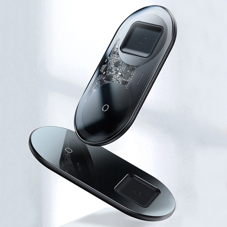 Фото 1 Baseus Simple 2in1 Wireless Charger 18W