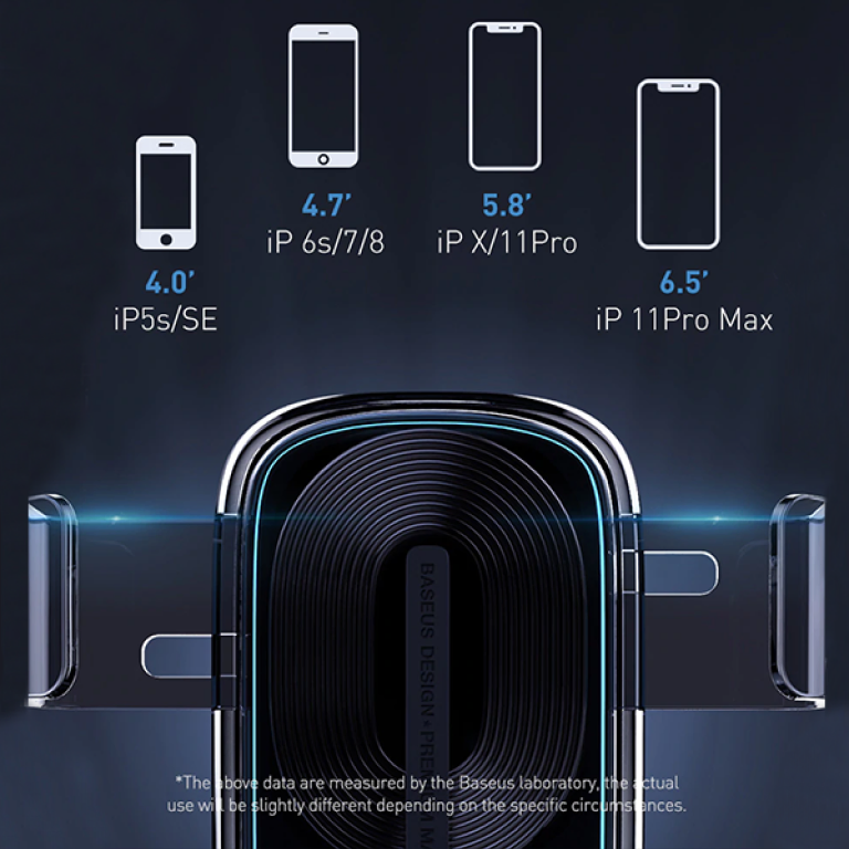 Фото 5 Baseus Explore Wireless Charger Gravity Car Mount 15W