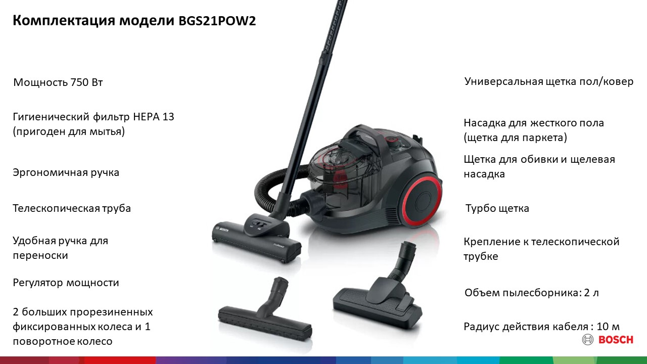 Фото Bosch BGS21POW2